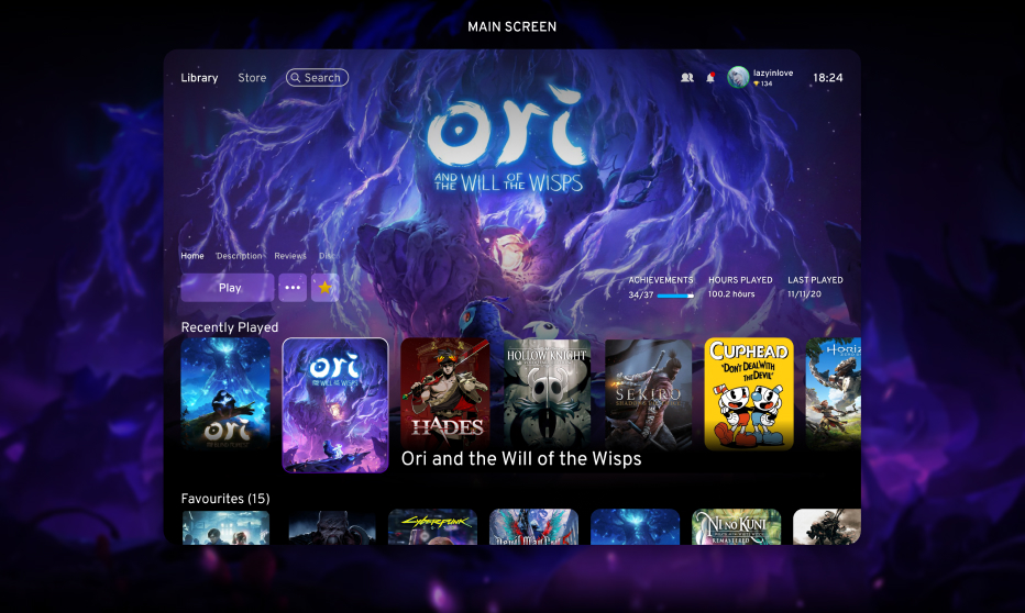 game library project